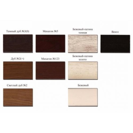 Экстер угловой (светлый дуб)+Fobos Brass