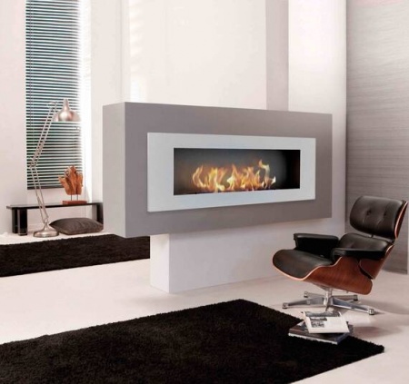 Биокамин ZeFire Elliot 1200 с белой рамкой Биокамин ZeFire Elliot 1200 с белой рамкой по цене 42 800 руб.