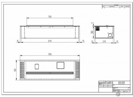 Автоматический биокамин ZeFire M 900 Автоматический биокамин ZeFire M 900 по цене 219 000 руб.