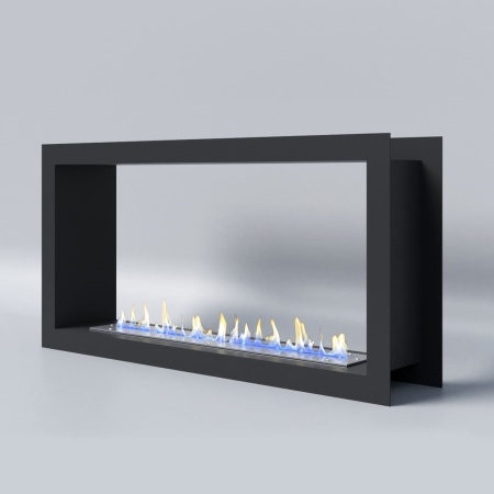 Биокамин "Русский огонь" Честер Сквозной 1000 встраиваемый по цене 32 800 руб.