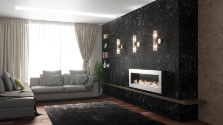 Биокамин "Русский огонь" Хай-тек 1500N настенный по цене 51 700 руб.